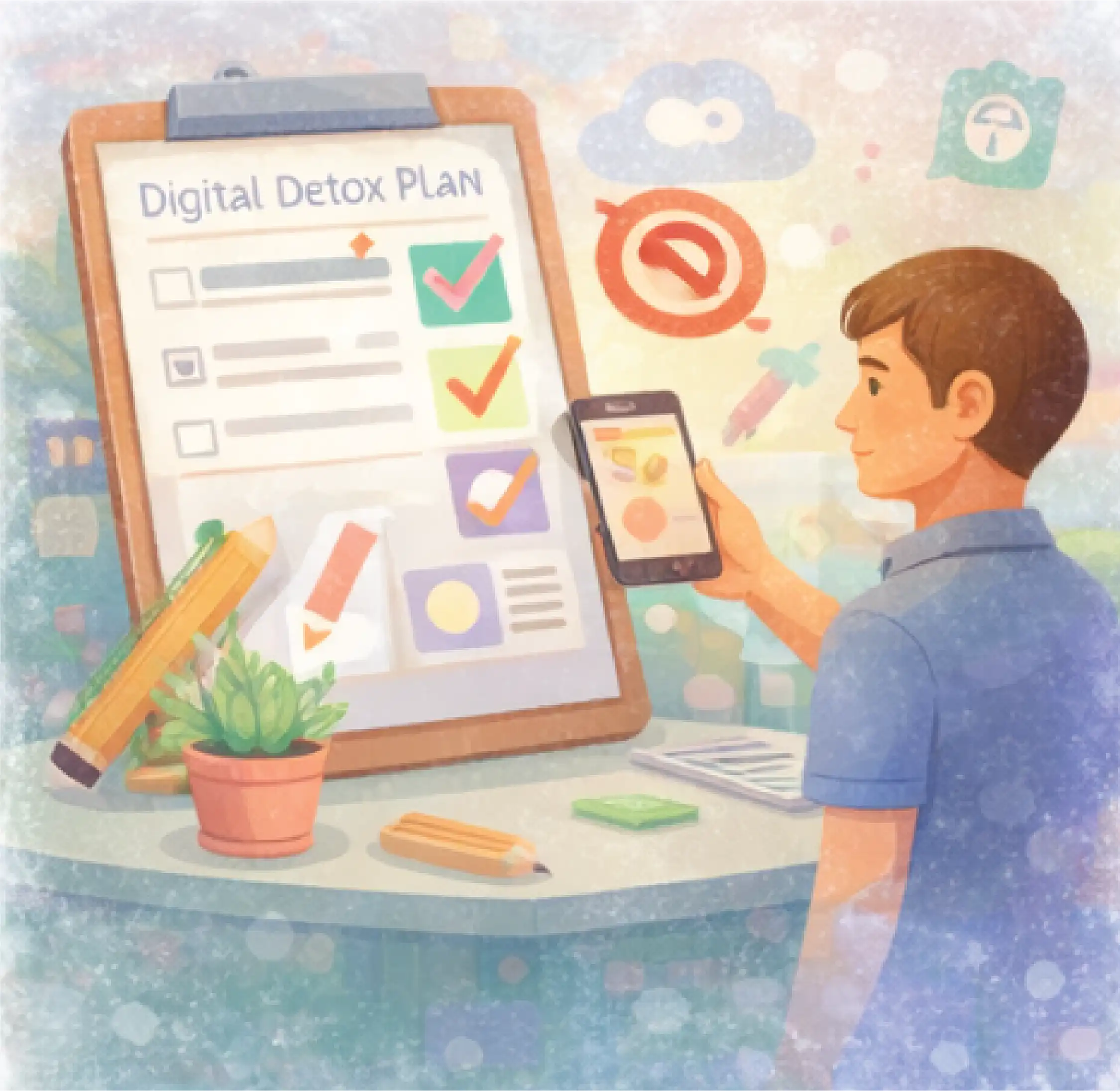 How Counsellors Build Digital Detox Plans Scientifically